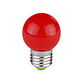 LED Dekolampe rot E27