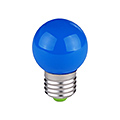 LED Dekolampe blau E27