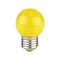 LED Dekolampe gelb E27
